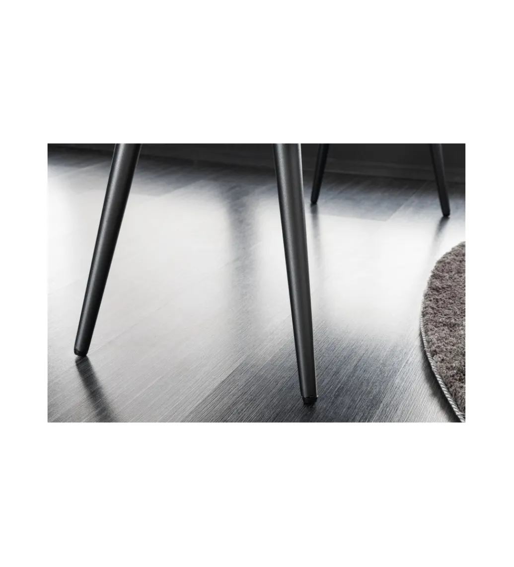 Ławka OLIWIA III 100 cm ciemnoszara*Invicta Interior New