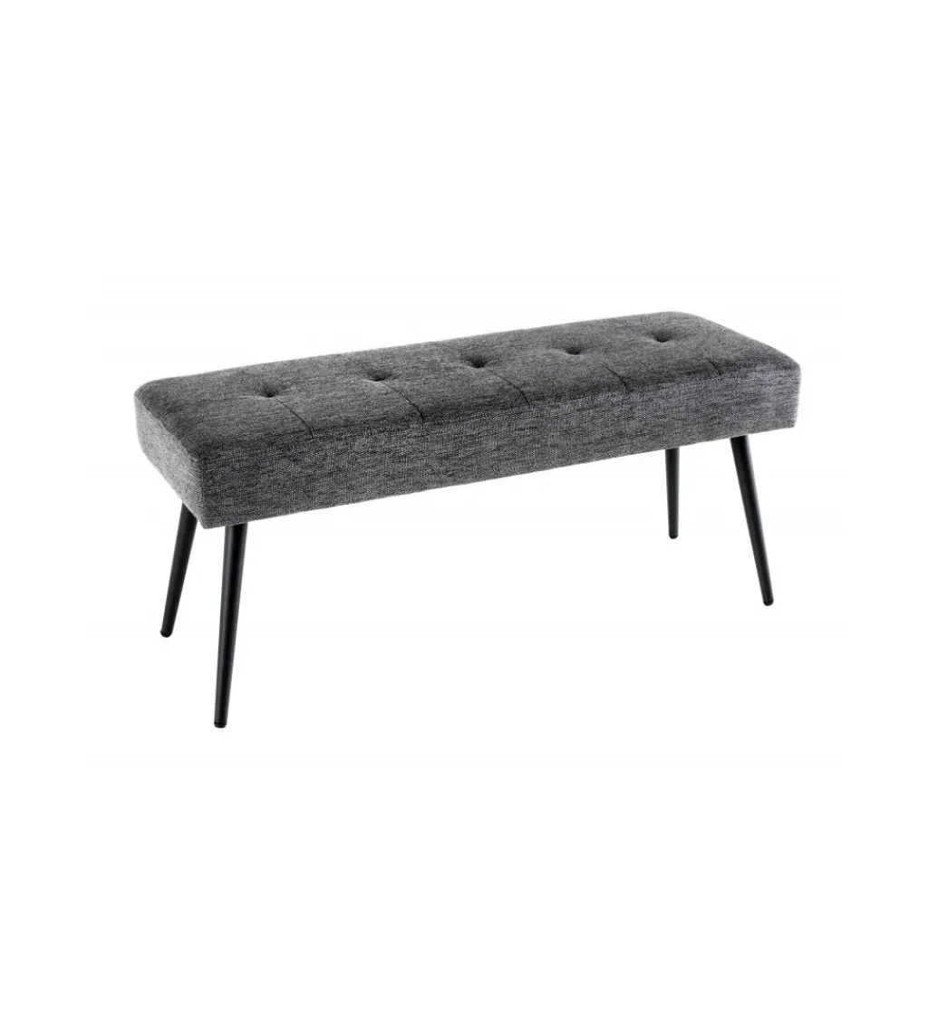 Ławka OLIWIA III 100 cm szara*Invicta Interior Sale