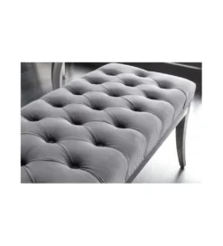 Ławka OXANA Modern Barock 164 cm Szara*Invicta Interior Online