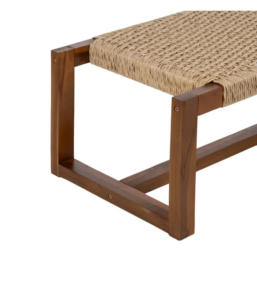 Ławka PASMERI 138 cm drewno teak*Zona-Design Online