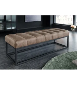Ławka PETIT BEAUTÉ 110 cm szary taupe*Invicta Interior - przedsprzedaż Sale