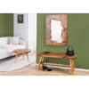 Ławka ROOT 100 cm drewno teak naturalny brąz*Invicta Interior New
