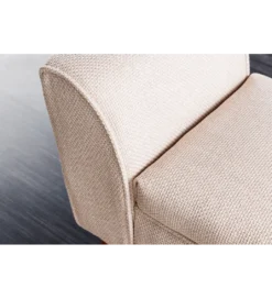 Ławka SCARLETT 90 cm beżowa*Invicta Interior Outlet