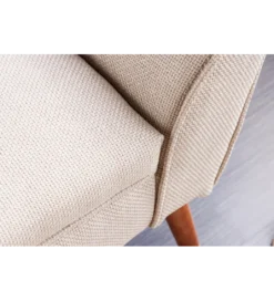 Ławka SCARLETT 90 cm beżowa*Invicta Interior Outlet
