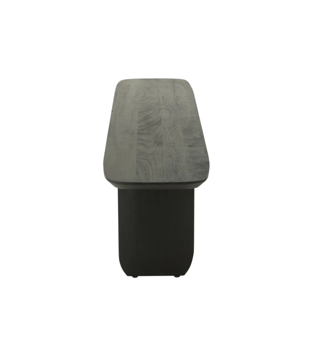 Ławka VIOLEN 190 cm drewno akacja czarna*J-Line Sale