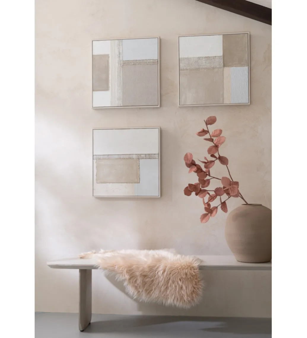 Ławka VIOLEN 190 cm drewno akcja biała*J-Line Outlet
