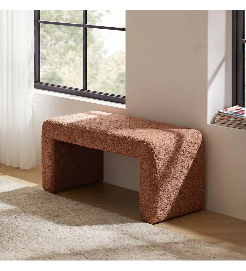 Ławka WESTEMA 90 cm ceglasta*Zona-Design New