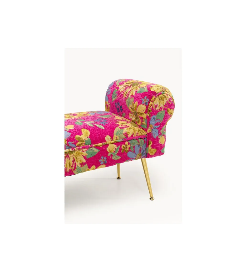 Ławka WING FLOWER FEVER 100 cm różowa*KARE Online