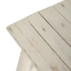 Ławka WORN 120 cm drewno teak bielona*Zona-Design Best
