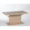 Ławo stół rozkładany MONACO 120 cm - 160 cm  w kolorze dąb sonoma*MCA Hot