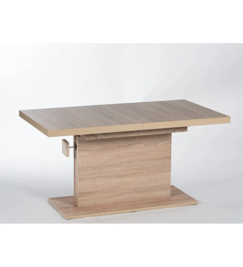 Ławo stół rozkładany MONACO 120 cm - 160 cm w kolorze dąb sonoma*MCA Hot