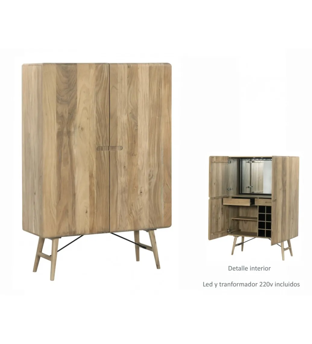 Barek BANTYK 100 cm drewno akacja*Imeri Discount