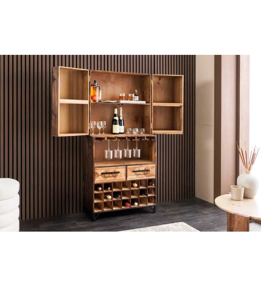 Barek BODEGA 160 cm naturalny*Invicta Interior Outlet
