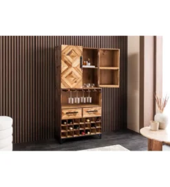 Barek BODEGA 160 cm naturalny*Invicta Interior Outlet