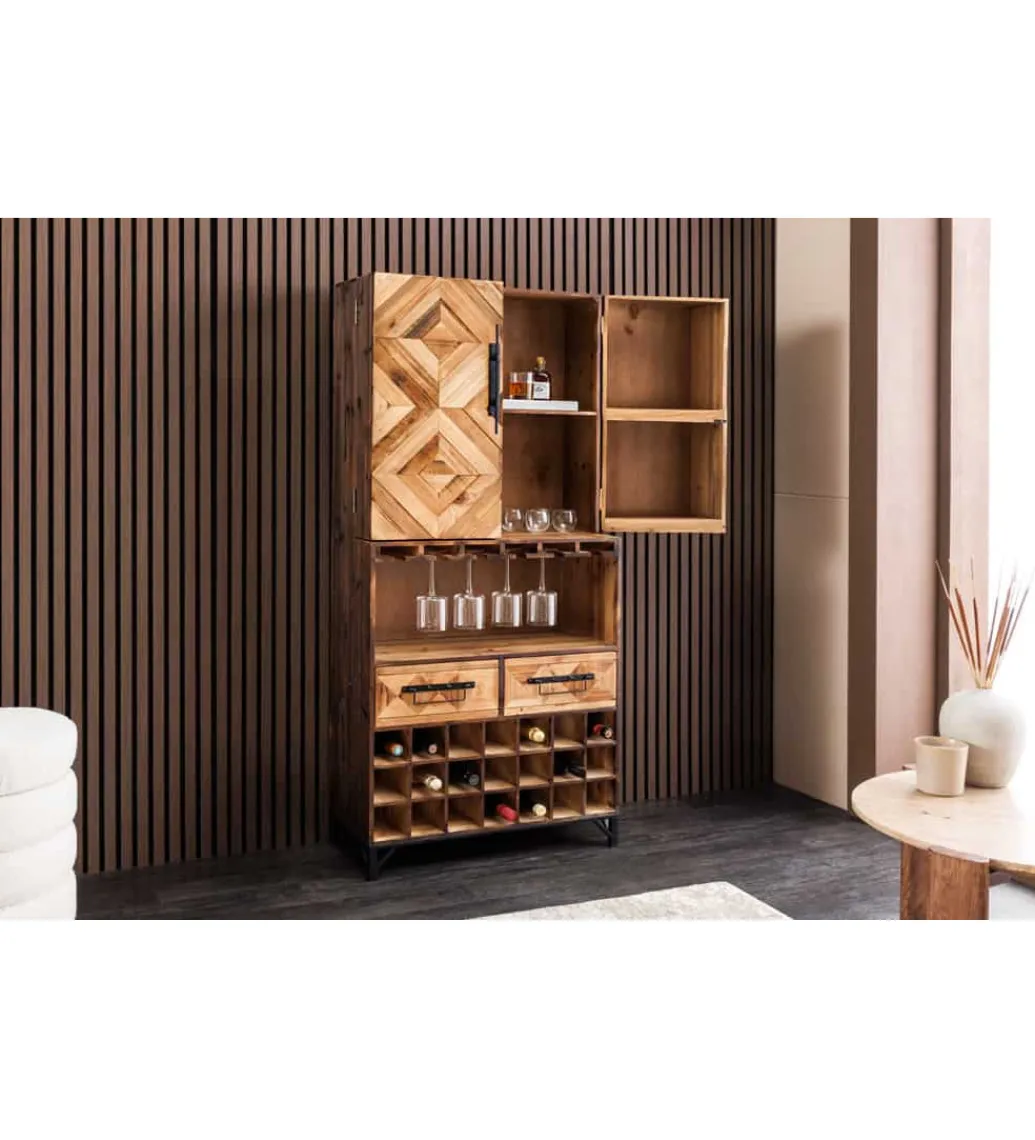 Barek BODEGA 160 cm naturalny*Invicta Interior Outlet