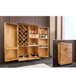 Barek BODEGA 120 cm naturalny*Invicta Interior Clearance