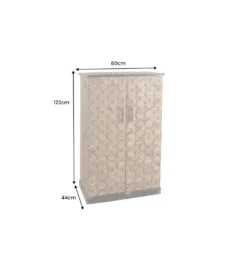 Barek BODEGA 120 cm naturalny*Invicta Interior Clearance
