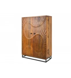 Barek komoda DAVIDE Scorpion 140 cm drewno mango brąz*Invicta Interior Best