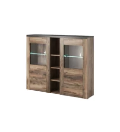Barek LARONA 155 Cm O Wybarwieniu Satin Nussbaum z kolorem Touchwood*Helvetia Discount
