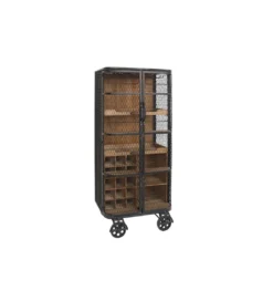 Barek LOFT 145 cm czarny naturalny*Invicta Interior Discount