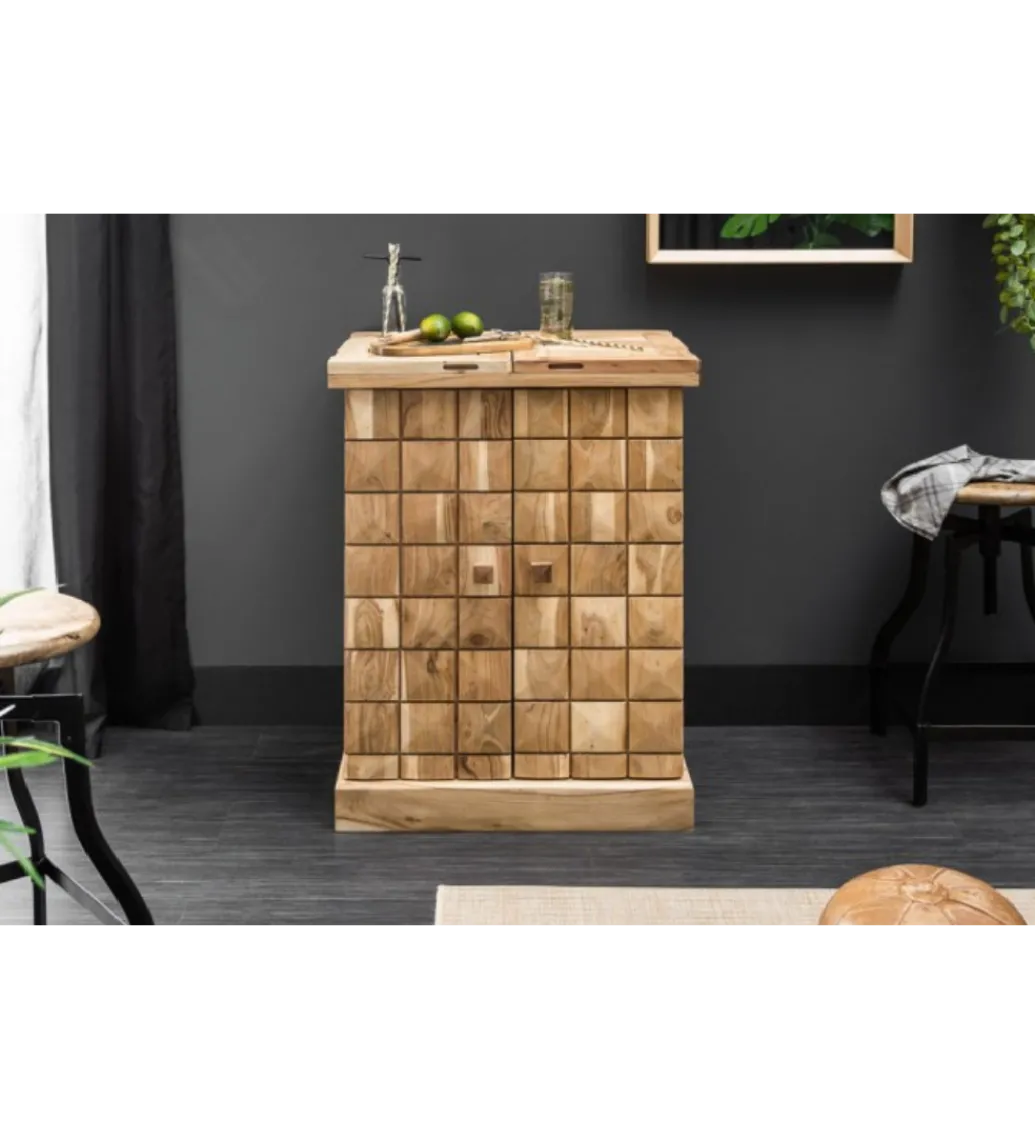 Barek Mosaico 130 cm drewno akacja*Invicta Interior Sale
