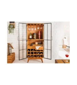 Barek na wino TULUZA 150 cm drewno jodła*Invicta Interior Discount