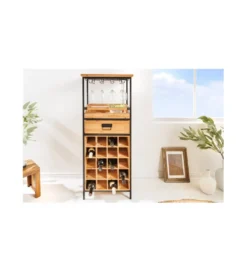 Barek na wino TULUZA 48 cm drewno sosna*Invicta Interior Sale