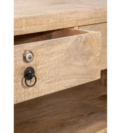 Barek RECTANGUA 180 cm naturalne*J-Line Best