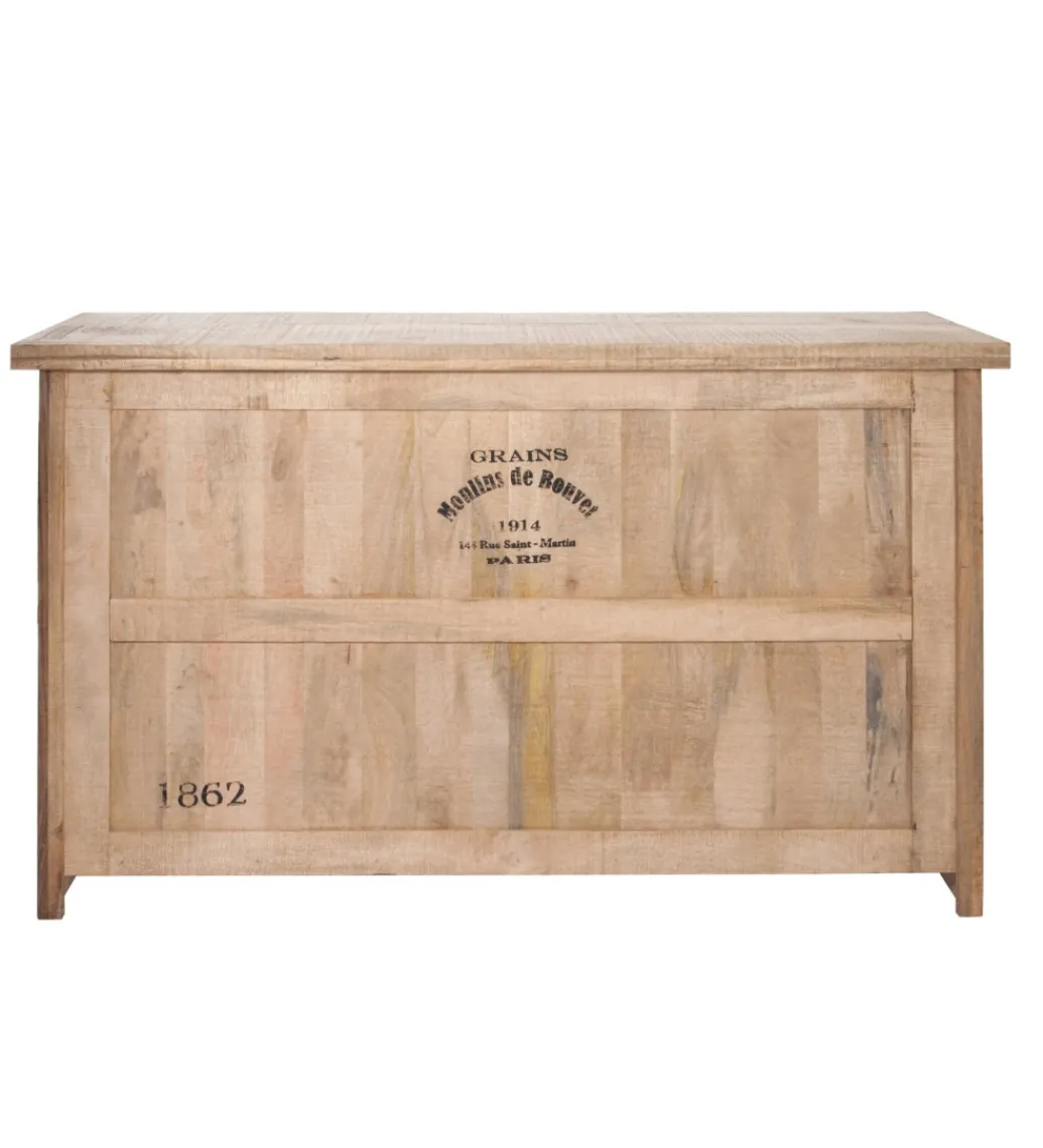 Barek RECTANGUA 180 cm naturalne*J-Line Best