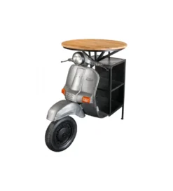 Barek stolik kawowy SCOOTER 120 cm blat drewno mango*Invicta Interior New