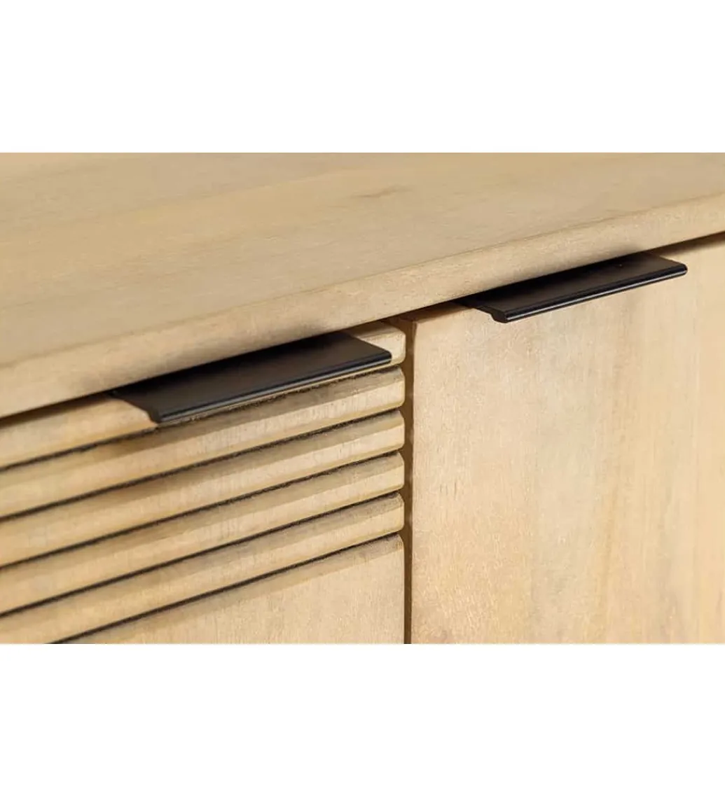 Barek TORINGU 95 cm bielone drewno mango*Invicta Interior Clearance