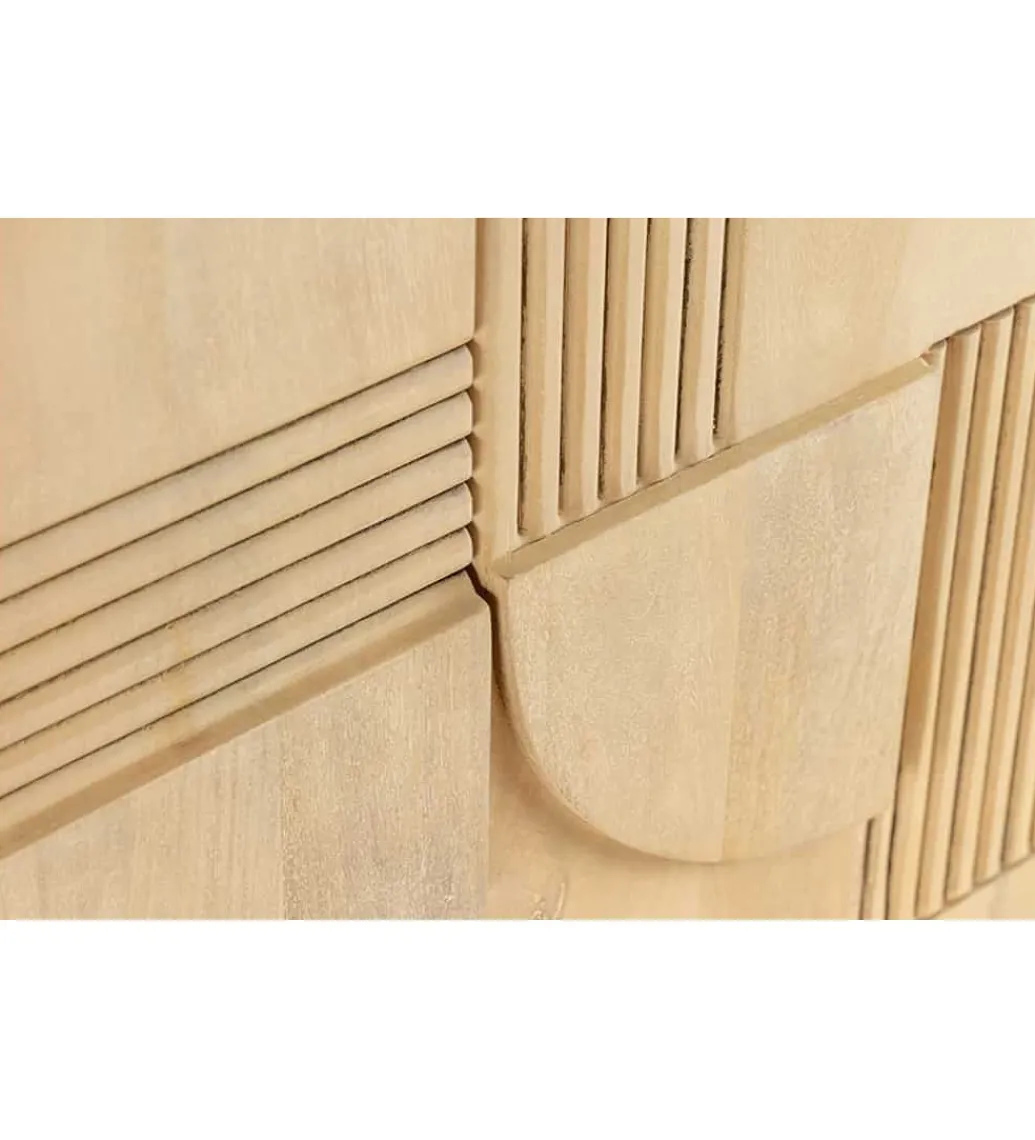 Barek TORINGU 95 cm bielone drewno mango*Invicta Interior Clearance