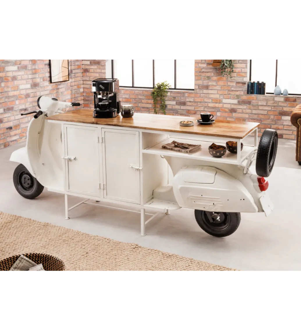 Barowa komoda SCOOTER 250 cm drewno mango*Invicta Interior Online