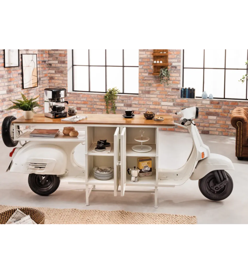 Barowa komoda SCOOTER 250 cm drewno mango*Invicta Interior Online