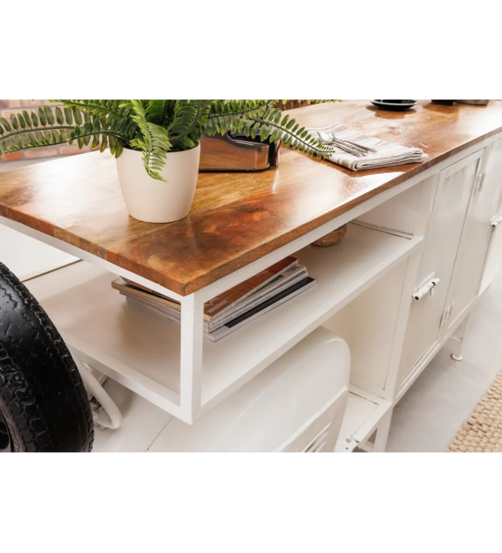 Barowa komoda SCOOTER 250 cm drewno mango*Invicta Interior Online
