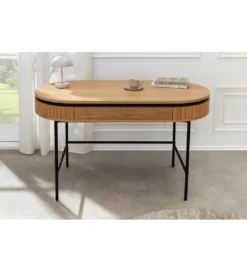 Biurko ATELIER 120 cm kolor dębu naturalne*Invicta Interior Hot