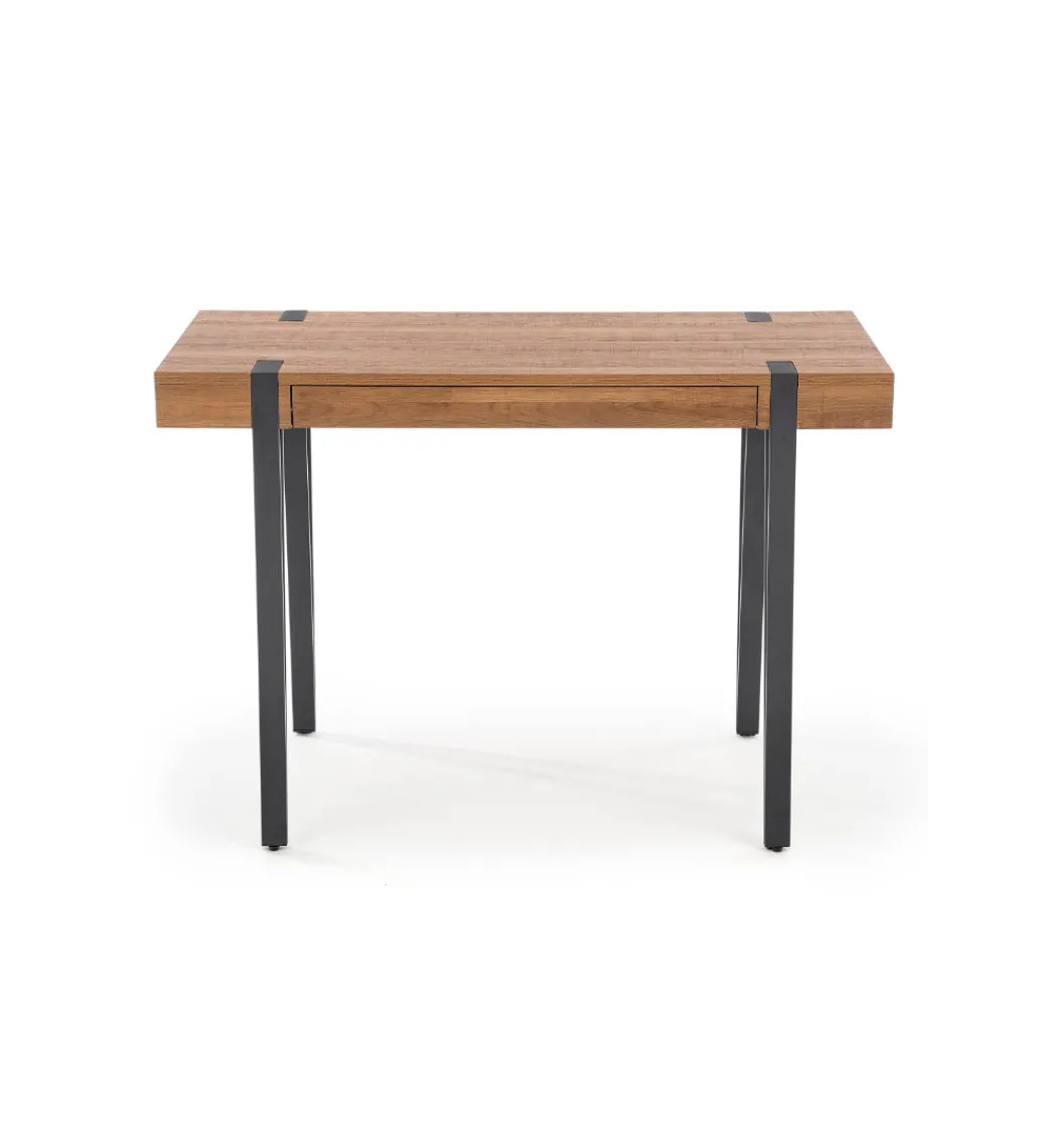 Biurko AVANTI 110 cm w kolorze orzech miodowy*Halmar Sale