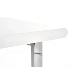 Biurko B30 120 cm biały chrom*Halmar Outlet