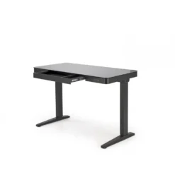 Biurko B52 120 cm z funkcją regulacji wysokości czarne*Halmar Clearance