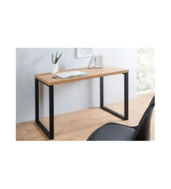 Biurko Black Desk 120 cm w kolorze dębowym outlet*Invicta Interior Best