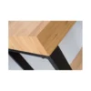 Biurko Black Desk 120 cm w kolorze dębu*Invicta Interior Best