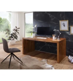 Biurko BOHA 180 cm drewno sheesham*WOHNLING, GERMANY Hot