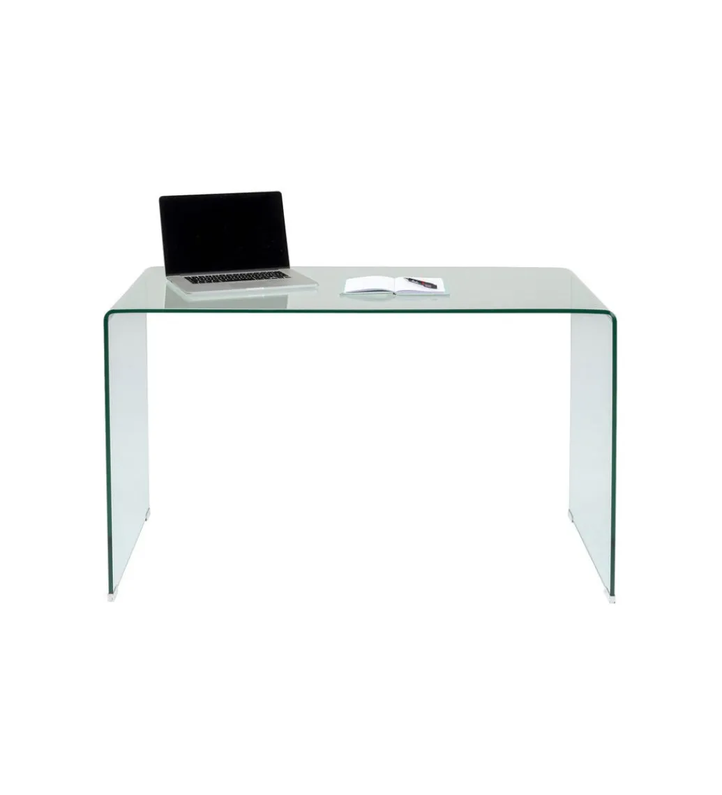 Biurko Clear Club 125 cm szklane*KARE New