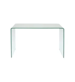 Biurko Clear Club 125 cm szklane*KARE New