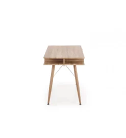 Biurko DOLORES 120 cm w odcieniu dąb sonoma - biały*Halmar Outlet