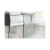 Biurko Fantome 120 cm szklane*Invicta Interior Online