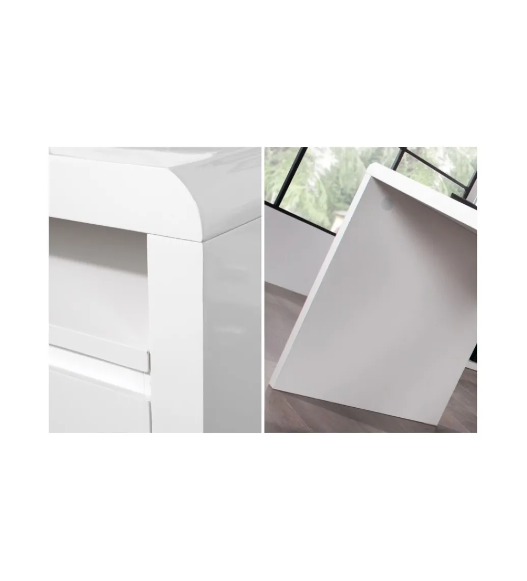 Biurko Fast Trade 160 cm białe*Invicta Interior Outlet