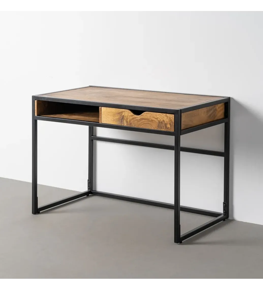 Biurko FESMATAR 110 cm drewno mango*Zona-Design New