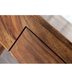 Biurko Makassar FINICE 100 cm drewno Sheesham*Invicta Interior Clearance