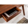 Biurko Monsoon 100 cm drewno ciemna akacja*Invicta Interior - przedsprzedaż Outlet